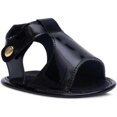 Imagem de Sandália Bebê Feminina Batizado Sapato Recém-nascido 01.14-Feminino