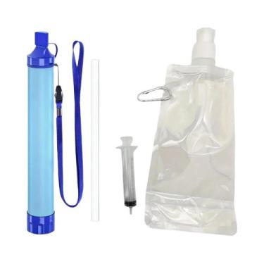 Imagem de Filtro De Água Portátil Ultra Leve De 0,01 Micron Com 4 Estágios Para 