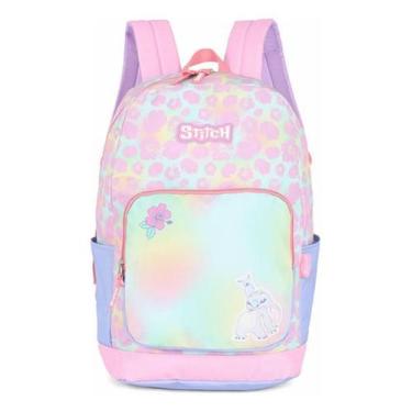 Imagem de Mochila De Costas Juvenil Stitch - Rosa - Stitch - Luxcel