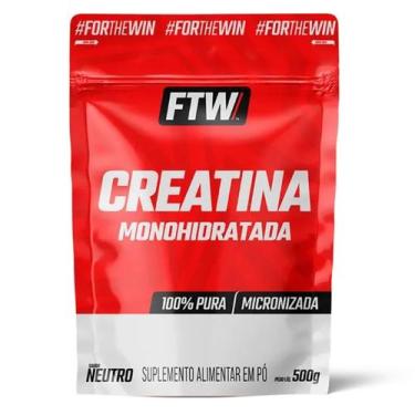 Imagem de Creatina 100% Pure Monohidratada e Micronizada Refil (500g) FTW, Neutr