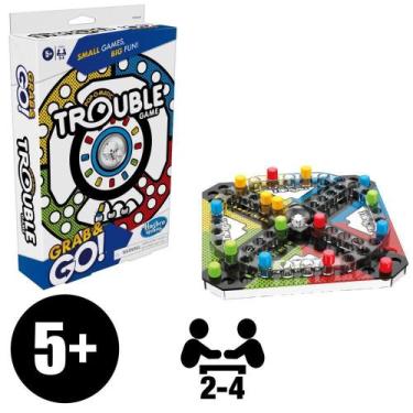 Imagem de Jogo Trouble Grab And Go - Hasbro F8254