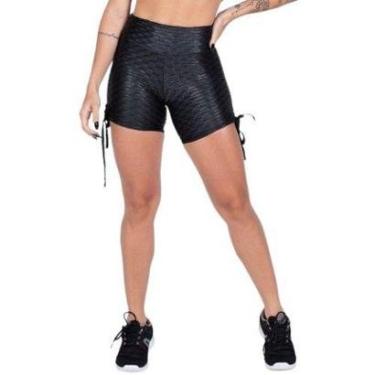 Imagem de Short Vlast Levanta Bumbum Cirre 3d Tecido Grosso Zero Transparencia Academia Fitness Feminino 1015-Feminino