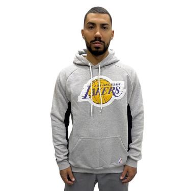 Imagem de BLUSA MOLETOM NBA MASCULINA LAKERS CHENILLE ORIGINAL-Masculino