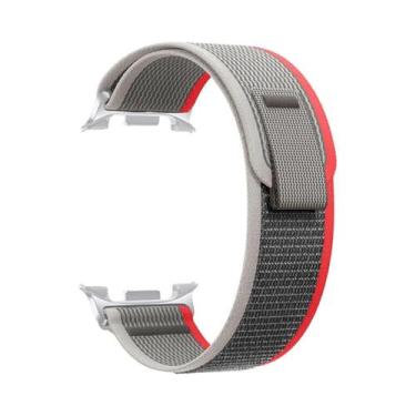 Imagem de Pulseira Esportiva De Nylon Para Samsung Galaxy Watch 8 40 44mm 8 Clas