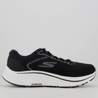 Imagem de Tênis Skechers Go Run Consistent 2.0 Preto e Branco, 43