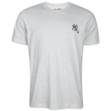 Imagem de CAMISETA REGULAR MLB NEW YORK YANKEES NATURE MANGA CURTA AREIA NEW ERA-Masculino