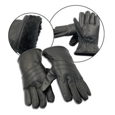 Imagem de Luva material sintético Lã Quente Térmica Frio Motoqueiro Par - Kadê