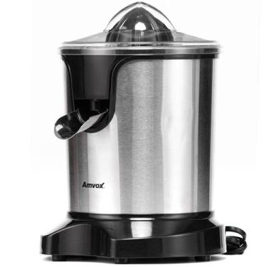 Imagem de Espremedor de Frutas Elétrico Laranja Limão 350W Inox 110V Amvox Aes 3