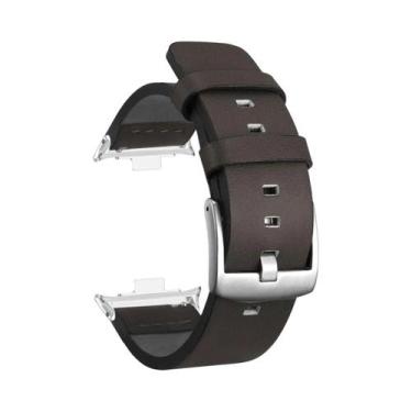 Imagem de Pulseira De Couro Esportiva Para Redmi Watch 4/5 E Xiaomi Mi Band 8 Pr