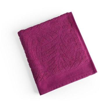 Imagem de Toalha de Rosto Native Fio Penteado Jacquard Folhas 01 Peça 100% Algod