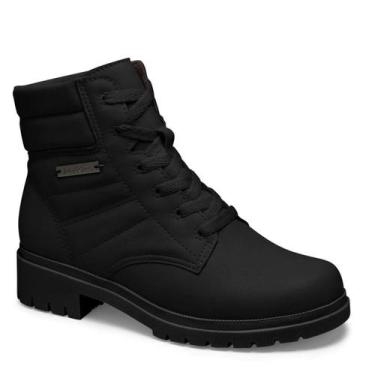 Imagem de Bota Pink Cats Coturno - Infantil, Preto, 34