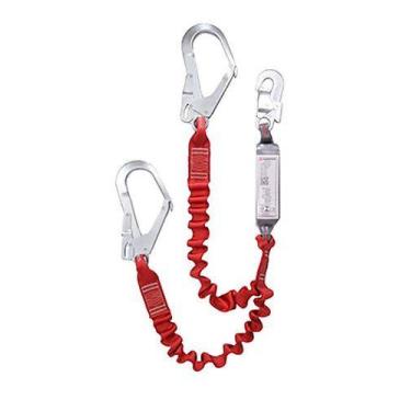 Imagem de Talabarte Segurança Y Fita Tubular Absorvedor 55mm e Um 18 Mm Cp 2102 