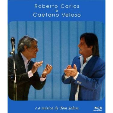 Imagem de Cd roberto carlos e caetano veloso 2008 e a música de tom jobim - SONY