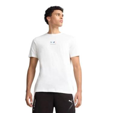 Imagem de Camiseta Puma Bmw MMS Car Graphic Tee 2 - Branca, Branco, GG