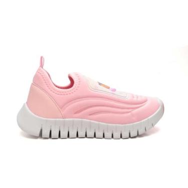 Imagem de Tênis Infantil Menina Batatinha Slip On Rosa 31, Rosa, 31