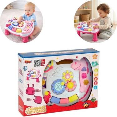 Imagem de Mesinha de Atividades Didatica Infantil Mesa Bebe Interativa Zoop Toys