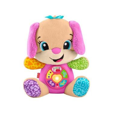 Imagem de Cachorro de Brinquedo Irmã Aprende Aprende Comigo - Mattel