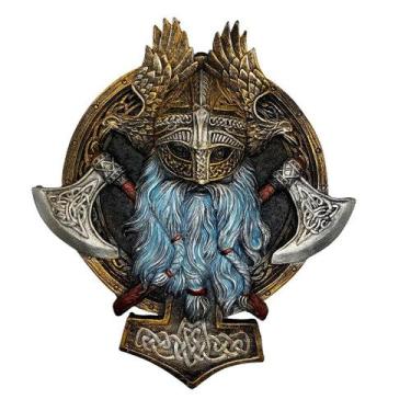 Imagem de Placa Nórdica Decorativa em Resina - Bosque dos Gnomos - no-brand