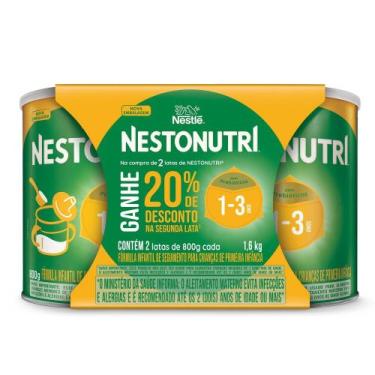 Imagem de Kit Fórmula Infantil Nestonutri NESTONUTRI 13 anos 2x800g