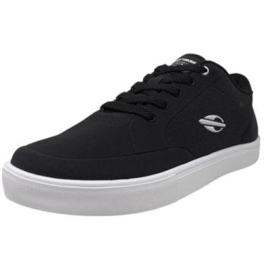Imagem de Tenis Masculino Skatista Conforto Urban Free Mormaii, Preto, Branco, 3