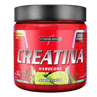 Imagem de Creatina Hardcore Sabor Limão 350g Integralmedica