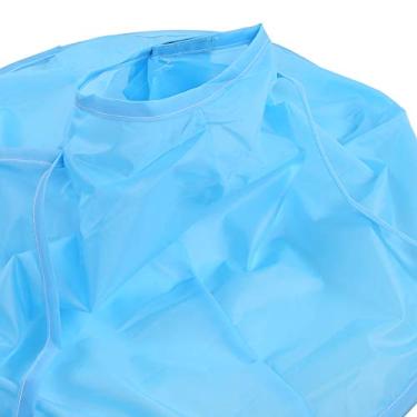 Imagem de Guarda-chuva de corte de cabelo, apanhador de cabelo, macio para crianças Salões de cabeleireiro profissionais Casa infantil(azul)