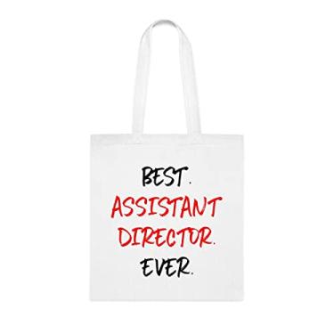 Imagem de Bolsa Tote Assistant Director, Best Assistant Director Ever Bag, Assistant Director Presente, Assistant Director, Bolsa de Ombro Assistant Director, Bolsas Reutilizáveis, Ideia de