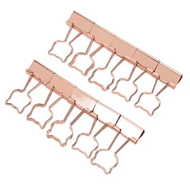 Imagem de Clipes para fichário, grampos de papel Urso pequeno para documentos para ingressos para arquivo