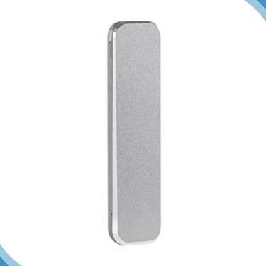 Imagem de Suporte De Telefone Ajustável Dobrável Ultra-fino Alumínio (Cinza)