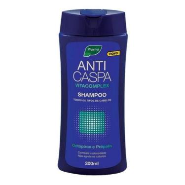 Imagem de Shampoo Anticaspa  Homem Mulher Refrescante C/Octopirox - Pharma Cosmé