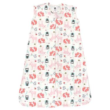 Imagem de Hudson Baby Saco de dormir unissex para bebê, algodão, sem mangas, saco de dormir, cobertor, floresta feminina, 12 a 18 meses