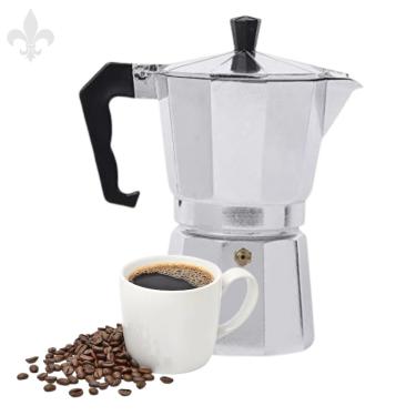Imagem de Cafeteira Italiana 3 Xícaras Alumínio Premium Super Prático