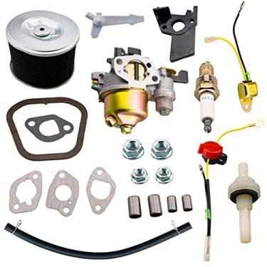 Imagem de JJing Kit de filtro de ar do carburador para Honda GX160 GX200 GX140 Porto Freight 212 173 R210 Motor Go Kart Champion Generac 163cc 196cc 208cc 212cc equipamento de energia do motor