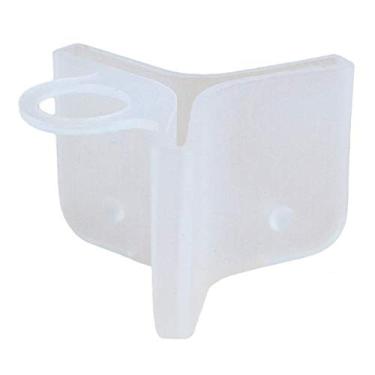 Imagem de 100 peças de anzol de pesca bonés ganchos agudos protetor de gancho de pesca capa de segurança gancho de agudos capas de suporte de segurança capas de gancho de agudos de pesca capa de gancho protetor de tampa de segurança (5 tamanhos, branco)