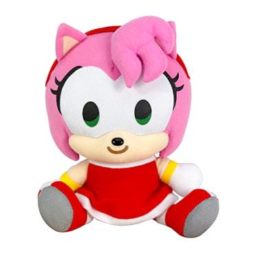 Imagem de Great Eastern Entertainment Sonic The Hedgehog- Amy Sitting Plush 7" H