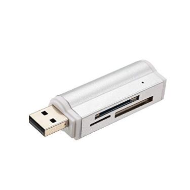 Imagem de Qudai Tudo em um Leitor de Cartão USB 2.0 Mini Portátil Para SD/SD/TF/MS Duo/Micro MS (M2) / Ms Pro Duo