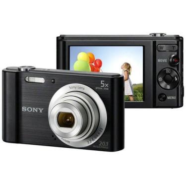 Imagem de Câmera Digital Sony Dsc W800 20.1Mp 5X Preta