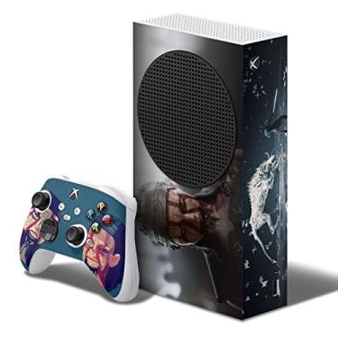 Imagem de Adesivo Skin Xbox Series S e dois Controles Hellblade 2 b3