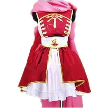 Imagem de Muchen COS Anime Magic Knight rayearth blu ray Shidou Hikaru Cosplay Costume Custom Made Any Size (female XL)