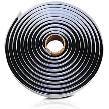 Imagem de 4m Cola de borracha sintética butílica preta Vedante de ruído para porta automática Vedante de faróis Retrofit Reseal Hid Faróis de proteção de luz traseira com alto-falante para pára-brisa fitas adesivas de selante