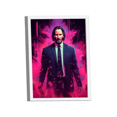 Imagem de Quadro John Wick Purple -- BR ARTES