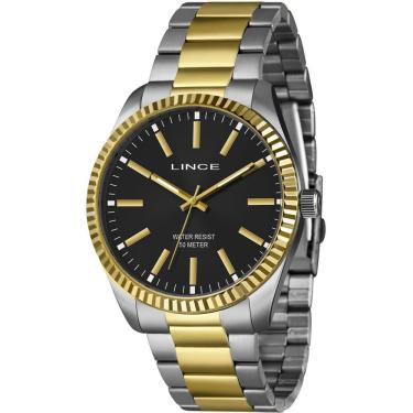 Imagem de Relógio Lince Masculino Ref: Mrth191l46 P1sk Casual Bicolor