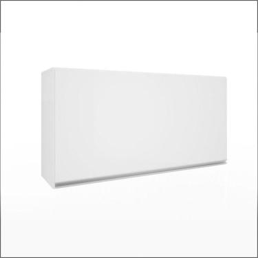 Imagem de Armário Top Class Aéreo 1,20 1 Porta Basculante Branco Brilho Batrol Branco Brilho