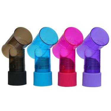 Imagem de - Difusor de cabelo universal colorido, ferramenta de cuidados com cachos DIY para penteados ondulados ou encaracolados, acessório de cor aleatória para secadores de cabelo