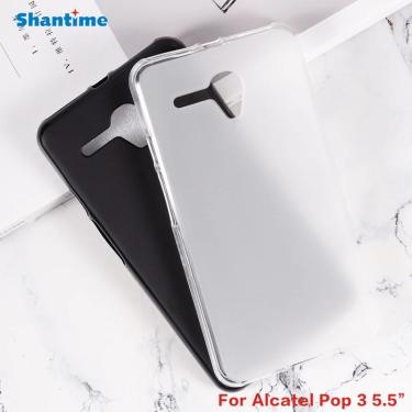 Imagem de Capa para telefone celular de silicone  para alcatel pop 3 5.5 "  pudim de gel  silicone  proteção