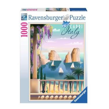 Imagem de Ravensburger Puzzle 17615 - Viele Grüße aus Capri - 1000 Teile Puzzle für Erwachsene ab 14 Jahren