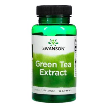 Imagem de Extrato de Chá Verde 500mg Swanson 60 Caps Importado