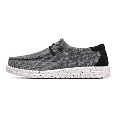 Imagem de Mocassins masculinos casuais laváveis à máquina, sapatos masculinos confortáveis e respiráveis para trabalho, casual, caminhada, viagem, praia, presentes para homens, Zapatos Mocasines para Hombre, 1