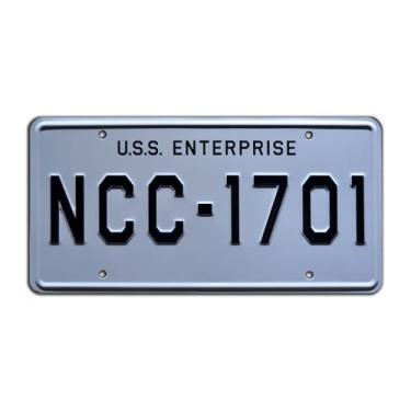 Imagem de Star Trek | NCC-1701 | Placa de licença estampada em metal