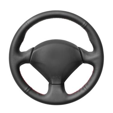 Imagem de MEWANT Capa de volante de couro genuíno para Honda S2000 2000-2008 Civic Si 2002-2004 Acura RSX Tipo-S 2005